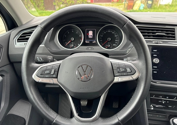 Volkswagen Tiguan cena 77500 przebieg: 149000, rok produkcji 2021 z Szczecin małe 781